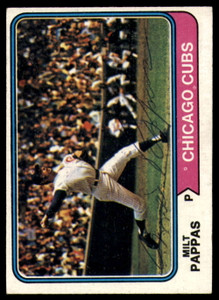 1974 Topps #640 Milt Pappas VG Chicago Cubs 