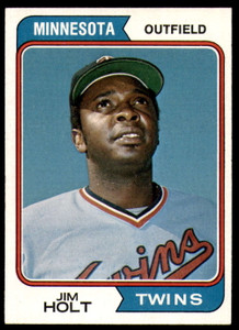 1974 Topps #122 Jim Holt VG Minnesota Twins 