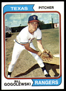 1974 Topps #242 Bill Gogolewski VG Texas Rangers 