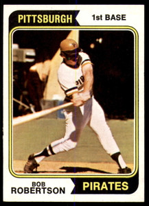 1974 Topps #540 Bob Robertson VG Pittsburgh Pirates 