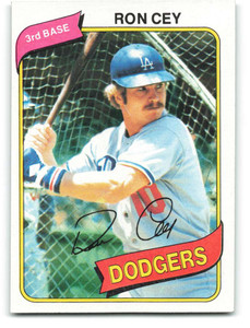 1980 Topps #510 Ron Cey VG Los Angeles Dodgers 