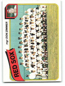 1980 Topps #689 Don Zimmer MG VG Boston Red Sox 