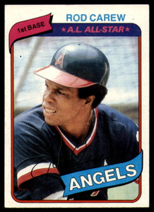 1980 Topps #700 Rod Carew DP VG California Angels 