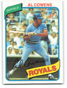 1980 Topps #330 Al Cowens VG Kansas City Royals 
