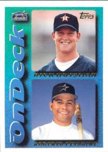 1995 Topps #650 Rick Huisman/Roberto Petagine VG  San Francisco Giants 