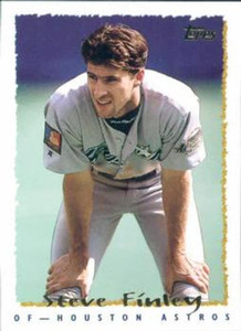1995 Topps #626 Steve Finley VG  Houston Astros 