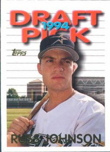 1995 Topps #423 Russ Johnson DP VG  Houston Astros 