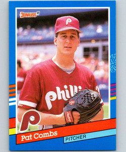 1991 Donruss #60 Pat Combs VG Philadelphia Phillies 