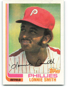 1982 Topps #127 Lonnie Smith VG Philadelphia Phillies 