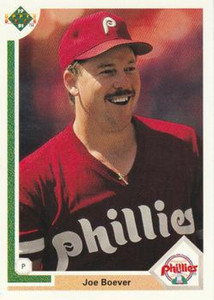 1991 Upper Deck #430 Joe Boever VG Philadelphia Phillies 