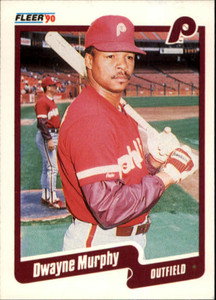 1990 Fleer #569 Dwayne Murphy VG Philadelphia Phillies 