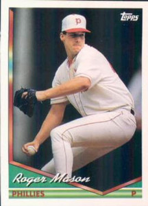 1994 Topps #533 Roger Mason VG Philadelphia Phillies 