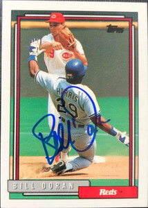 Bill Doran Autographed 1992 Topps #136