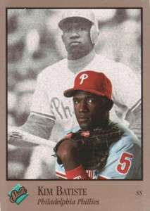 1992 Studio #71 Kim Batiste VG Philadelphia Phillies 