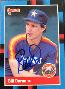 Bill Doran Autographed 1988 Donruss #235