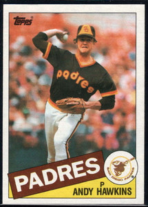 1985 Topps #299 Andy Hawkins VG San Diego Padres 
