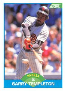 1990 Upper Deck #288 Garry Templeton VG San Diego Padres - Under the Radar  Sports