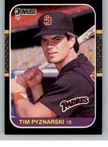 1987 Donruss #654 Tim Pyznarski VG San Diego Padres 