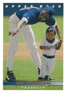 1993 Upper Deck #288 Jose Melendez VG San Diego Padres 