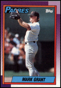 1990 Topps #537 Mark Grant VG San Diego Padres 