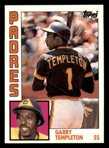 1984 Topps #615 Garry Templeton VG San Diego Padres 