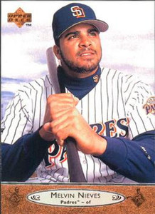 1996 Upper Deck #189 Melvin Nieves VG San Diego Padres 