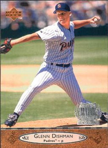 1996 Upper Deck #186 Glenn Dishman VG San Diego Padres 