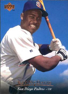 1995 Upper Deck #139 Ray McDavid VG San Diego Padres 