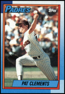 1990 Topps #548 Pat Clements VG San Diego Padres 