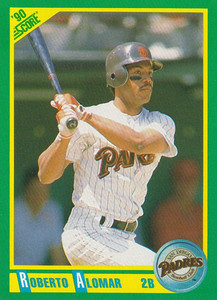  1990 Leaf Baseball #75 Roberto Alomar San Diego Padres