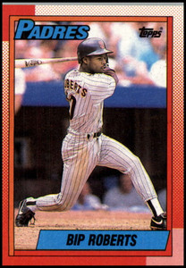 1990 Topps #307 Bip Roberts VG San Diego Padres 