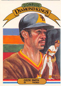 1982 Donruss #21 Ozzie Smith DK VG San Diego Padres 