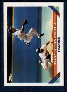 1993 Topps #465 Tony Fernandez VG San Diego Padres 