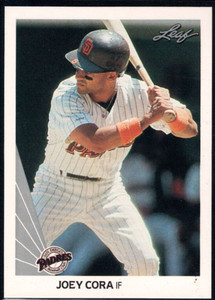 Joey Cora 1991 Upper Deck #291 San Diego Padres Baseball Card