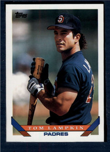 1993 Topps #492 Tom Lampkin VG San Diego Padres 