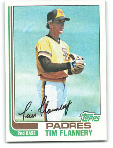 1985 Donruss #551 Tim Flannery VG San Diego Padres - Under the Radar Sports