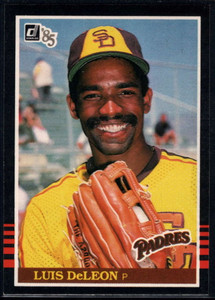 1985 Donruss #406 Luis DeLeon VG San Diego Padres 