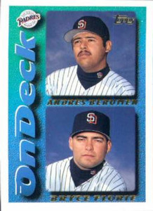 1995 Topps #657 Andres Berumen/Bryce Florie VG  San Diego Padres 