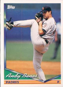 1994 Topps #70 Andy Benes VG San Diego Padres 