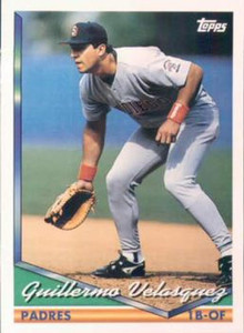 1994 Topps #556 Guillermo Velasquez VG San Diego Padres 