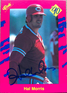 Hal Morris Autographed 1990 Classic #T35