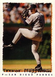 1995 Topps #7 Trevor Hoffman VG  San Diego Padres 