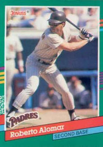 1991 Donruss #682 Roberto Alomar VG San Diego Padres 