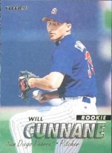 SOLD 47920 1997 Fleer #515 Will Cunnane VG San Diego Padres 