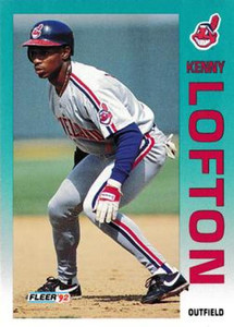 Kenny Lofton - Cleveland Indians (MLB Baseball Card) 2001 Fleer