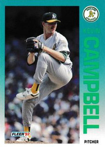 1992 Fleer Update #48 Kevin Campbell NM-MT  RC Rookie Oakland Athletics 