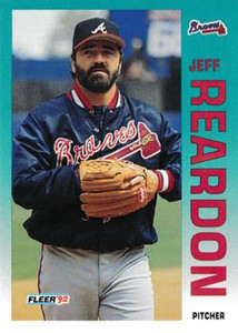 SOLD 100679 1992 Fleer Update #71 Jeff Reardon NM-MT  Atlanta Braves 