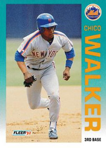 1992 Fleer Update #107 Chico Walker NM-MT  New York Mets 
