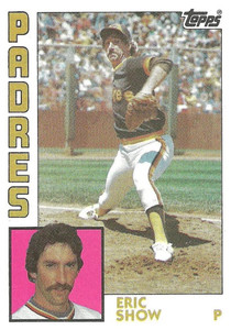 1984 Topps #532 Eric Show VG San Diego Padres 