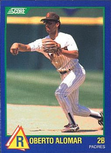 1989 Score Hottest 100 Rising Stars #72 Roberto Alomar NM-MT San Diego Padres 